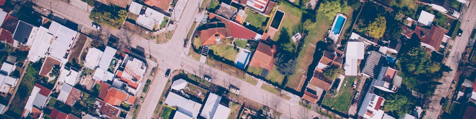 Luchtfoto straten